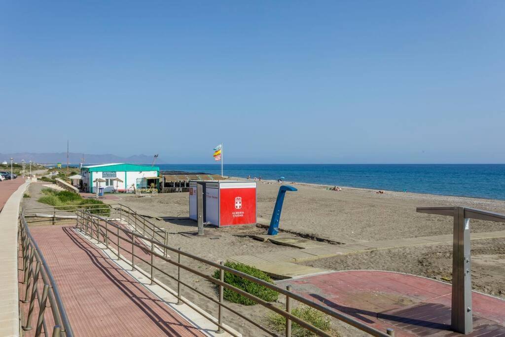 Apartamento Loft primera línea playa, Cabo de Gata, Wifi Retamar  Exterior foto
